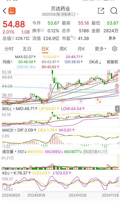 贝达药业股票行情详解，分析与投资决策的全方位指南（初学者与进阶用户适用）